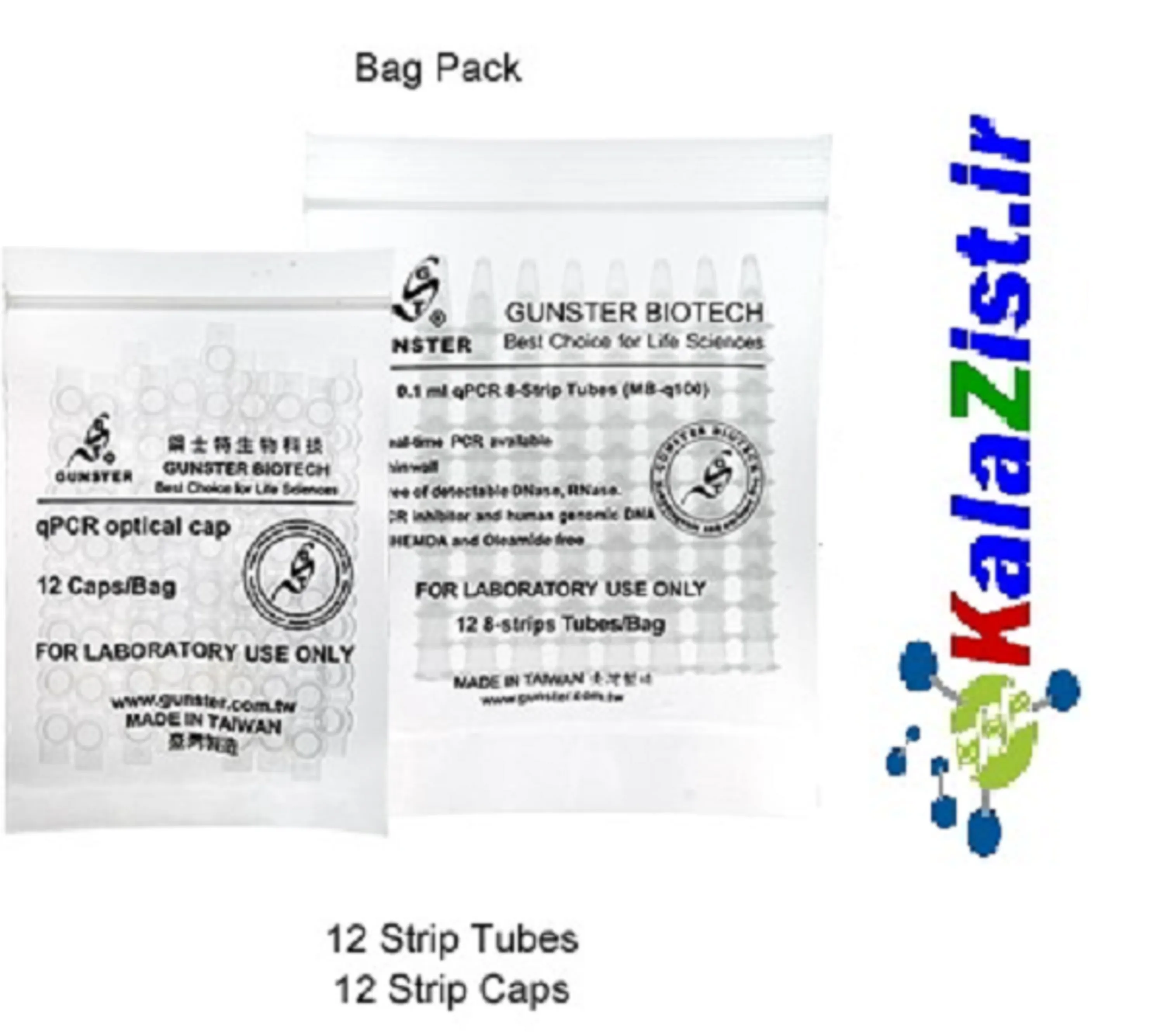 استریپ qPCR حجم 0.1 ml برند Gunster Biotech بسته 10 تایی کپ استریپ کالا زیست kalazist استریپ qPCR حجم 0.1 ml برند Gunster Biotech بسته 10 تایی کپ استریپ کالا زیست kalazist